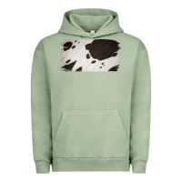 Pigment Oil Green Cowhide Black and White Brush Strokes Background Urban Hoodie - Jasminsmagicworld