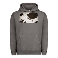 Pigment Tornado Cowhide Black and White Brush Strokes Background Urban Hoodie - Jasminsmagicworld