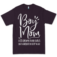 Plum boy mom less drama than girls but harder to Premium Tee - artisFamous