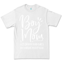 White boy mom less drama than girls but harder to Premium Tee - artisFamous