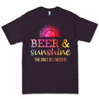 Plum the only bs i need is beer sunshine Premium Tee - artisFamous