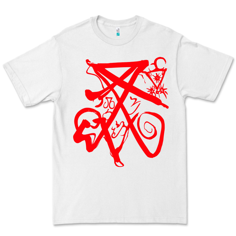 Lucifer Calligraphy 2 Premium Tee by artisFamous | Teevron