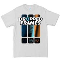 Dove Grey dropped frames Premium Tee - artisFamous