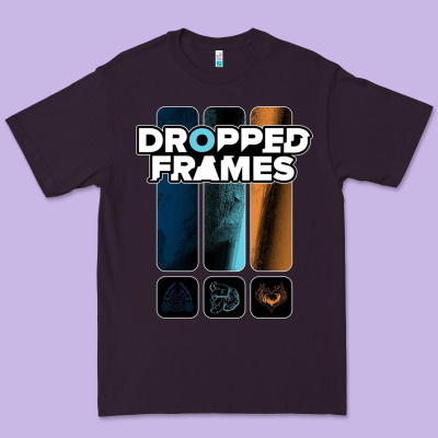 Dropped Frames Premium Tee Designed By Artisfamous