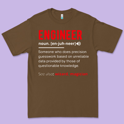 Engineer Definition Premium Tee Designed By Artisfamous