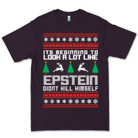 Plum epstein didnt kill himself christmas Premium Tee - artisFamous