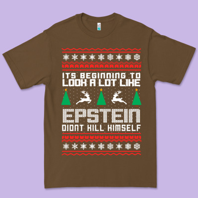 Epstein Didnt Kill Himself Christmas Premium Tee Designed By Artisfamous