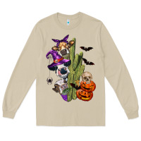 Mushroom halloween cows Long Sleeve Tee - LillyAllenDesigns