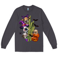 Smoke halloween cows Long Sleeve Tee - LillyAllenDesigns