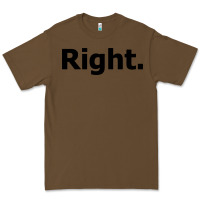 Cacao right Premium Tee - artisFamous