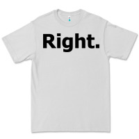 Dove Grey right Premium Tee - artisFamous