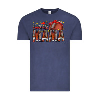 Vintage Denim football mama Vintage Tee - CowhideDigitalArt