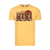 Vintage Mustard football mama Vintage Tee - CowhideDigitalArt