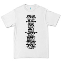 White phonetic alphabet Premium Tee - artisFamous