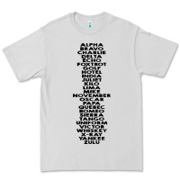 Dove Grey phonetic alphabet Premium Tee - artisFamous