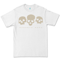 White memento mori three skulls Premium Tee - artisFamous