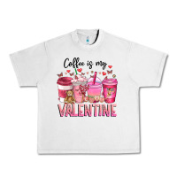 Lunar Rock Coffee Is MY Valentine Urban Heavy Tee - CowhideDigitalArt