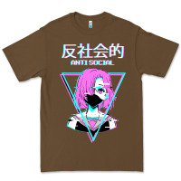 Cacao antisocial wave anime Premium Tee - artisFamous