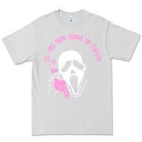 Dove Grey scream ghost Premium Tee - artisFamous