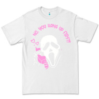White scream ghost Premium Tee - artisFamous