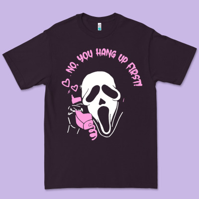 Scream Ghost Premium Tee Designed By Artisfamous
