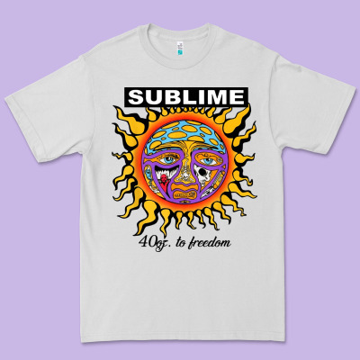Sunflower Sublime 40oz To Freedom Premium Tee Designed By Artisfamous
