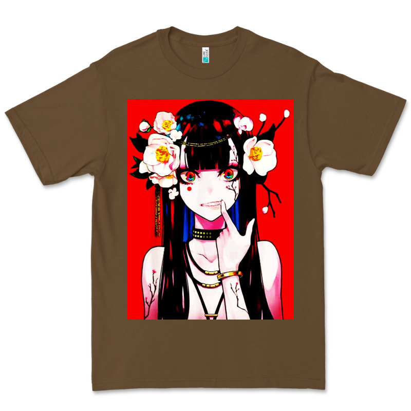 Anime Girl Japanese Premium Tee by artisFamous | Teevron