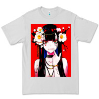 Dove Grey anime girl japanese Premium Tee - artisFamous