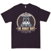 Plum the roost animal cafe Premium Tee - artisFamous
