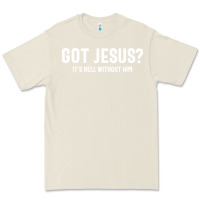 Bone Got Jesus It's Hell Without Him - Christian Premium Tee - artisFamous