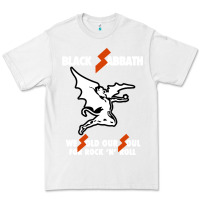 White black rock and roll Premium Tee - artisFamous