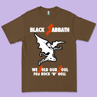 Black Rock And Roll Premium Tee Designed By Artisfamous