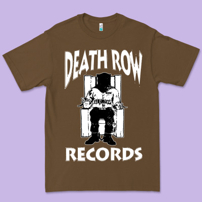 Death Row Records Black Premium Tee Designed By Artisfamous