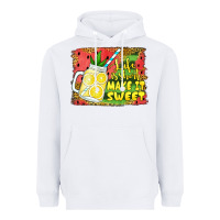 White life is short make it sweet Heavyweight Hoodie - Jasminsmagicworld