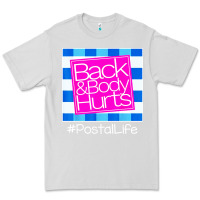 Dove Grey back and body hurts Premium Tee - artisFamous