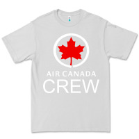Dove Grey aviation air canada crew Premium Tee - artisFamous