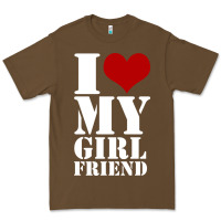 I Heart My Girlfriend Shirt Premium Tee | Teevron