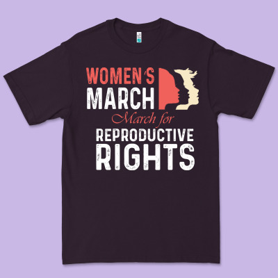 Women’s March For Reproductive Rights Pro Choice Feminist, Women’s Premium Tee Designed By Artisfamous