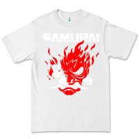 White cyberpunk 2077 Premium Tee - artisFamous