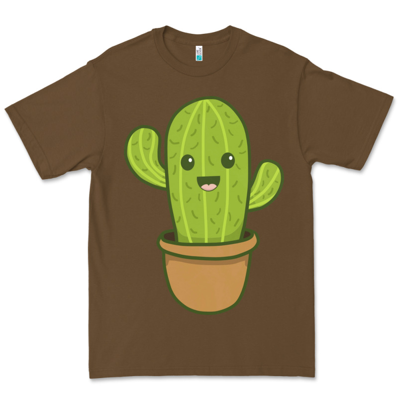 Happy Cactus Hug Me Please Premium Tee by artisFamous | Teevron