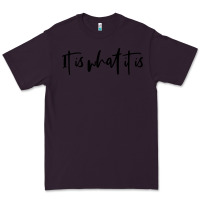 Plum it is what it is Premium Tee - artisFamous
