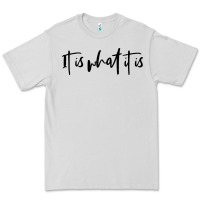Dove Grey it is what it is Premium Tee - artisFamous