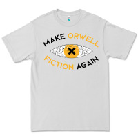 Dove Grey make orwell fiction again Premium Tee - artisFamous
