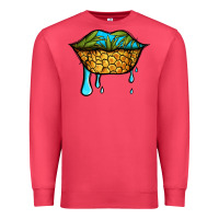 Cardinal summer vibes pineapple lips Premium Sweatshirt - Jasminsmagicworld