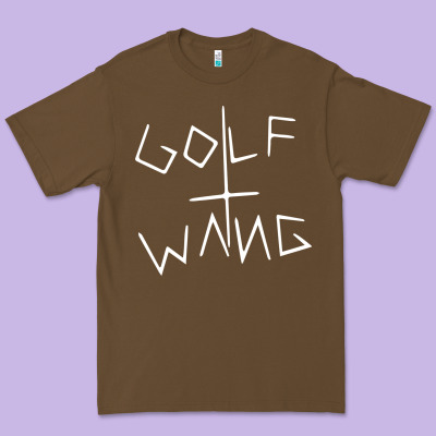 Golf Wang Burgundy Premium Tee Designed By Artisfamous