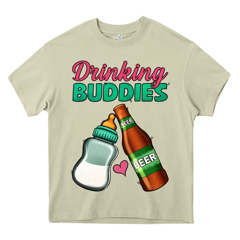 Drinking Buddies Heavy Core Tee by Jasminsmagicworld | Teevron