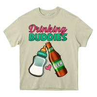 Mossy Drinking Buddies Heavy Core Tee - Jasminsmagicworld