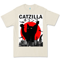 Bone vintage catzilla japanese sunset style Premium Tee - artisFamous