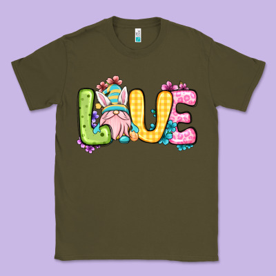 Easter Day Love Easter Gnome Classic Tee Designed By Oliviacreatesart
