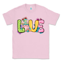 Bubblegum Pink Easter Day Love Easter gnome Classic Tee - OliviaCreatesArt